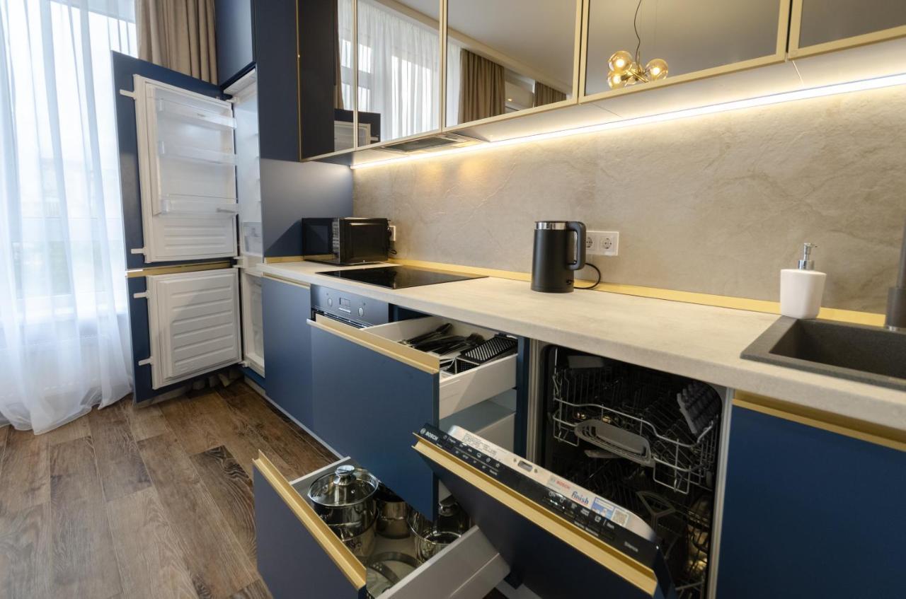 Petrovdom Ж38 In Luxury Apartments At 68 Zhylyanska Street,38 Perlyna Kiev Esterno foto